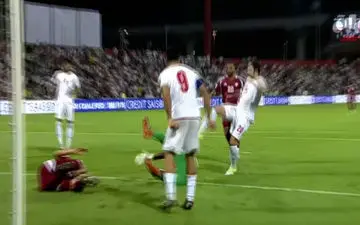 دبل سردار آزمون؛ گل دوم ایران به قطر + ویدئو