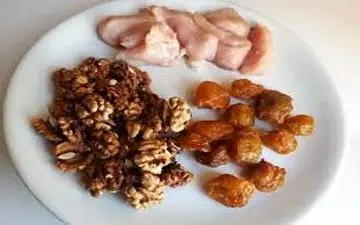 طرز تهیه  خورش مرغ و گردو و آلو| فوق العاده س!