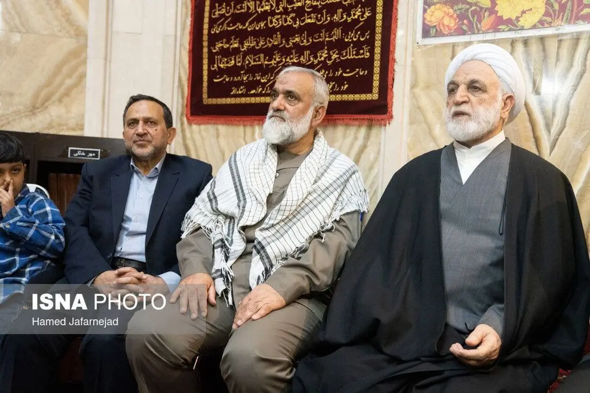 مراسم بزرگداشت شهید «سید هاشم صفی‌الدین» در تهران به روایت تصویر