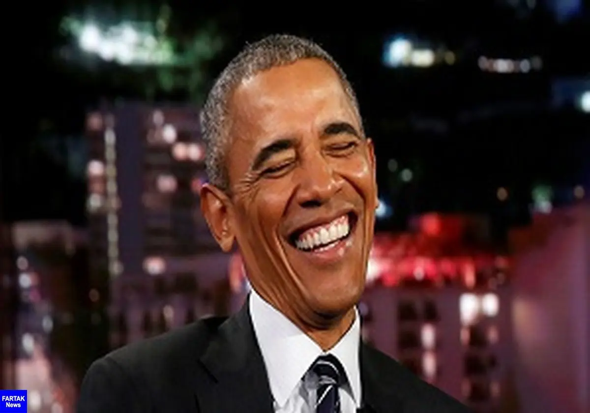  پرتره رسمی اوباما به باد مسخره گرفته شد+عکس