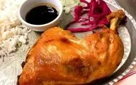 طرز تهیه اکبر جوجه اصل بدون حتی یک قطره روغن