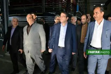 بازدید وزیر صمت و اشستاندار کرمانشاه از فرش زاگرس