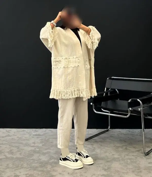 مدل شومیز کتان دخترانه پلیسه دار