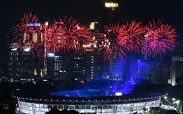 یک دقیقه سکوت به احترام درگذشتگان زلزله اندونزی/ افتتاحیه بازی‌های آسیایی ۲۰۱۸