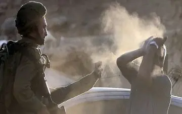 آسیب ده‌ها فلسطینی در حمله صهیونیست‌ها به راهپیمایی نمازگزاران