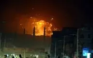 گزارش‌ها از بمباران یک پایگاه دریایی ارتش یمن