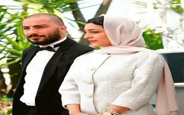 پوشش متفاوت ساره بیات و نوید محمدزاده در کن فرانسه + عکس