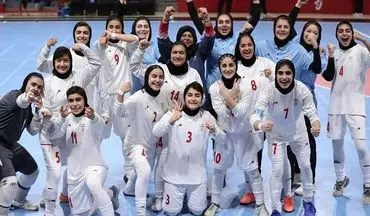 
بازی های آسیایی جوانان بحرین/ قهرمانی تیم ملی فوتسال دختران ایران
