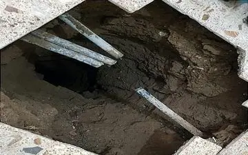  سقوط خانم خانه به چاه ۱۲ متری در آشپزخانه +عکس