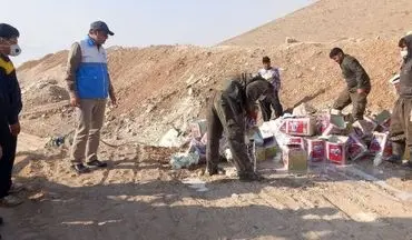 کشف و امحای بیش از یک تن پنیر فاسد در کرمانشاه