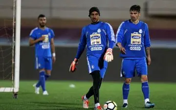  زوج باقری در بازی با الهلال کیست؟