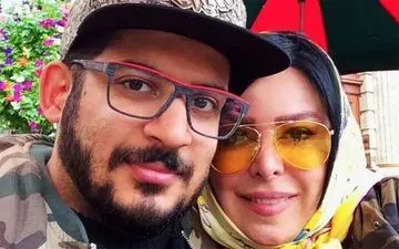 تیپ لاکچری فلور نظری در کنار پسرش