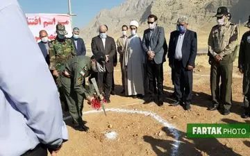 گزارش تصویری مراسم افتتاحیه و کلنگ زنی "شهرک بیستون" هوانیروز کرمانشاه