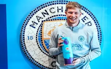 دی‌بروینه پس از کسب عنوان بازیکن فصل لیگ برتر انگلیس: بدون هم‌تیمی‌هایم این افتخار امکان‌پذیر نبود