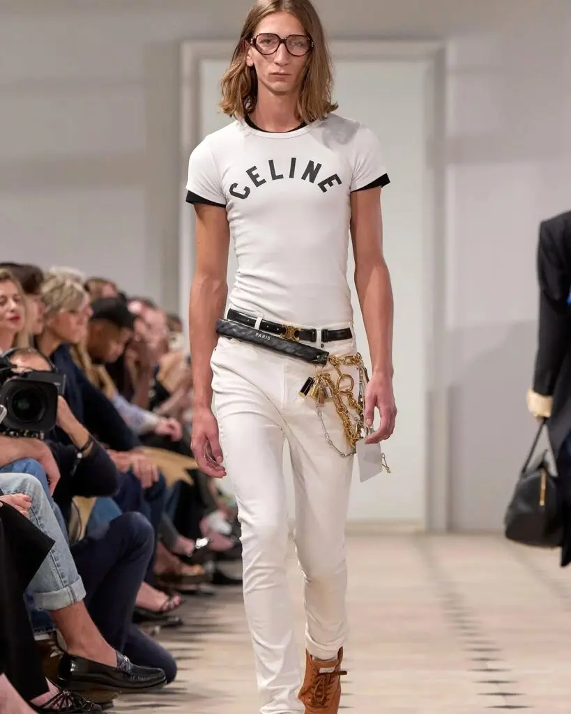 استایل با شلوار جین سفید