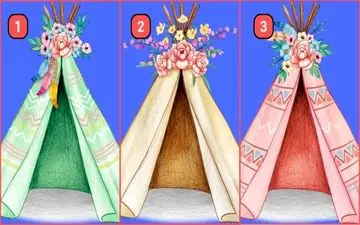 تست روانشناسی| یک چادر سرخ پوستی انتخاب کن تا چیزایی ازت بگم که خودتم بمونی