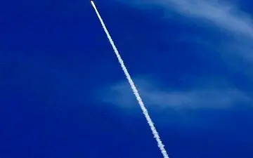 شلیک آزمایشی موشک توسط مقاومت فلسطین