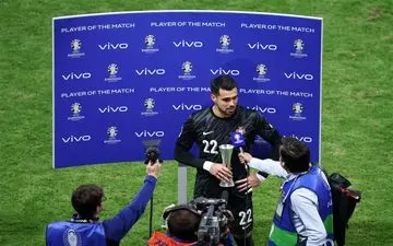  ناجی پرتغال؛ بهترین بازیکن دیدار با اسلوونی/ گریه‌ رونالدو تبدیل به خنده شد 