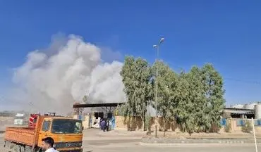 فوری | آتش‌سوزی مهیب در پالایشگاه ایوانکی؛ هلال‌احمر در صحنه