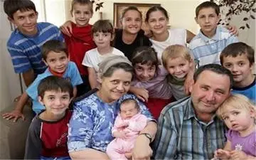 عکس/ مادر بیشترین فرزند