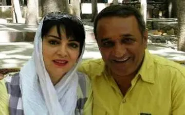 تبریک تولد حمیرا ریاضی به همسرش (عکس)