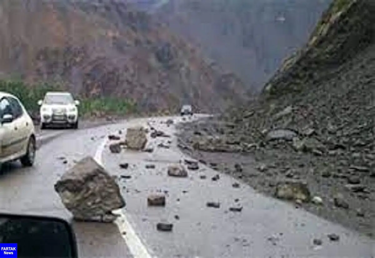 مدیریت بحران البرز نسبت به ریزش سنگ در جاده ها هشدار داد