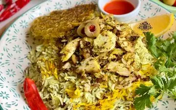 غذای دریایی | دستور پخت دو پیاز ماهی