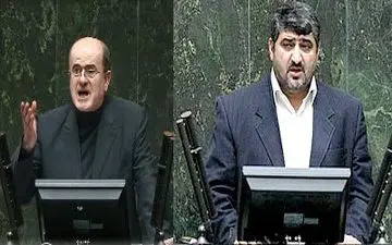 مشاعره نمایندگان مجلس در صحن علنی +فیلم 