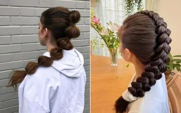  نگران کم‌پشتی موها نباشید/ ۶ مدل بافت مو برای حجیم‌ نشان دادن موها