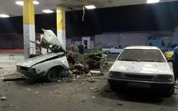 خسارت به خودروها براثر انفجار مهیب در بندرعباس + ویدئو