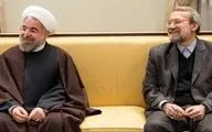 روحانی خطاب به لاریجانی: از همراهی‌ها و همدلی‌ها با دولت تدبیر و امید صمیمانه سپاسگزارم
