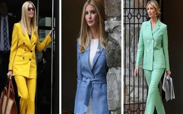 الهام از استایل ایوانکا ترامپ؛ کت‌ و شلوارهایی برای زنان خوش‌پوش