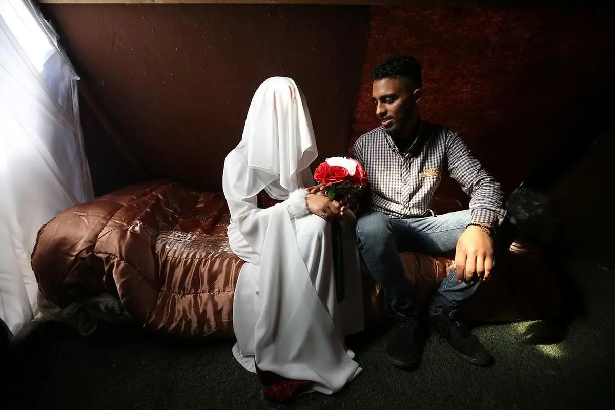 کشته شدن زوج فلسطینی در رفح، 3 روز پس از عروسی