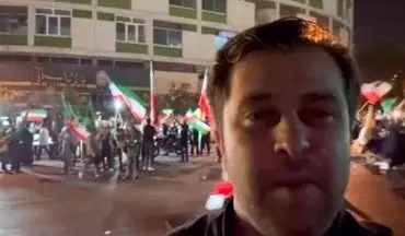 خوشحالی مردم در پی پاسخ ایران به آمریکایی‌ها در تهران