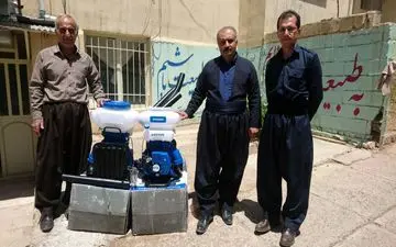 خیرین شهرستان پاوه به یاری طبیعت شتافتند/ تا امروز ۲۹ دستگاه دمنده اطفا حریق توسط خیرین پاوه اهدا شده است 