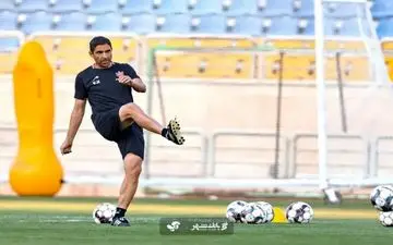 فوری: وحید هاشمیان در تمرین پرسپولیس