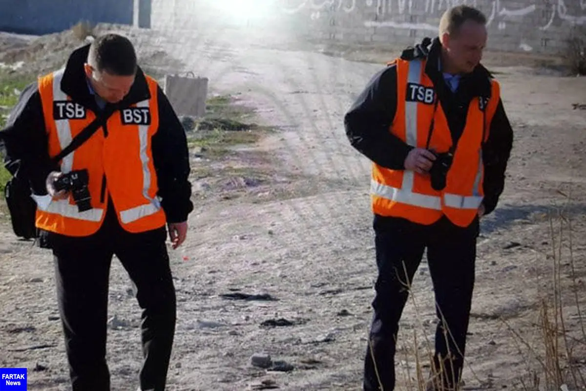 بازدید کارشناسان کانادایی از محل سقوط هواپیمای اکراینی
