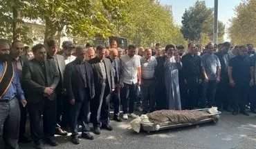  وداع دانشجویان دانشگاه تهران با هم‌دانشگاهی خود 