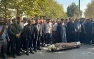  وداع دانشجویان دانشگاه تهران با هم‌دانشگاهی خود 