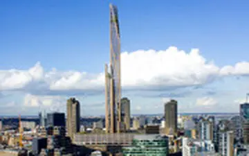 ساخت آسمان‌خراش، بدون آهن و بتن