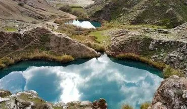 دیدن تنها دریاچه «دوقلوی» ایران