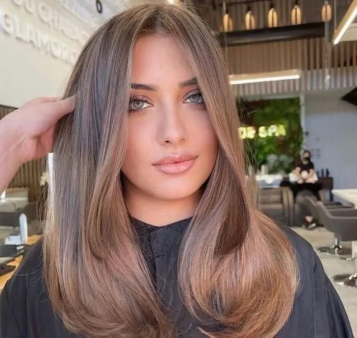 رنگ مو برای عید برای پوست سبزه40