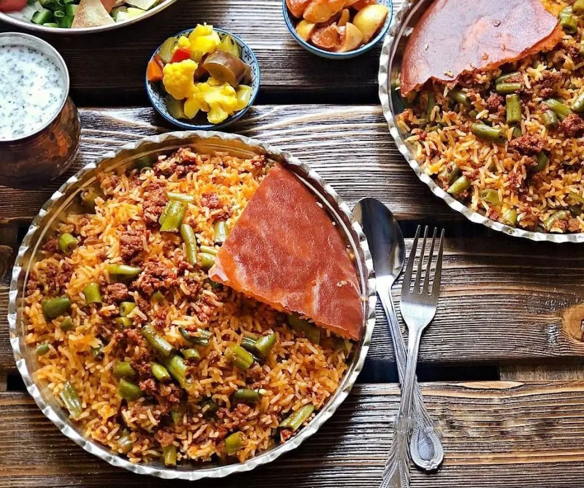 طرز تهیه لوبیا پلو فوق‌العاده خوشمزه/ حتما این غذا رو درست کن!