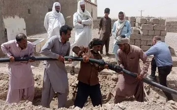 رفع مشکل آب آشامیدنی ۱۷۰۰ خانوار در شهرستان زهک
