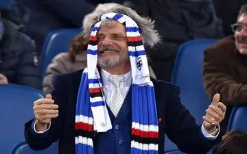  محرومیت ۴ ماهه رئیس باشگاه سامپدوریا از هرگونه فعالیت فوتبالی