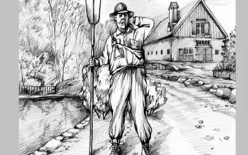 تست هوش | همسر کشاورز را در کمتر از 19 ثانیه پیدا کنید/ جالبه حتما امتحان کن!