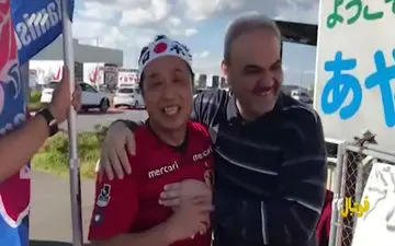 صحبت‌های جالب خیابانی با هوادار کاشیما آنتلرز قبل از آغاز فینال + فیلم