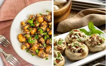 آموزش چند نوع غذای رژیمی خوشمزه با قارچ/ عجب غذاهایی با قارچ میشه درست کرد!