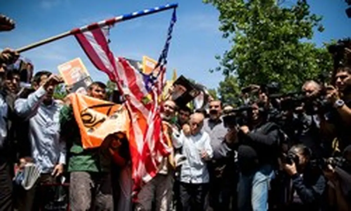 تظاهرات خشم تهرانی ها علیه آمریکا و رژیم صهیونیستی