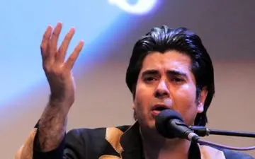 فروریختن سن در پایان کنسرت سالار عقیلی در آمل